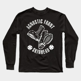 AGNOSTIC FRONT BAND Long Sleeve T-Shirt